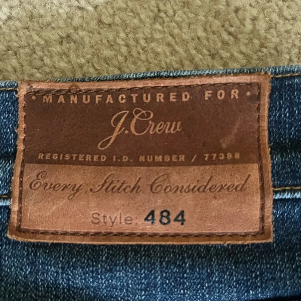 Men’s J. Crew Jeans 35 X 32 Style 484 Slim